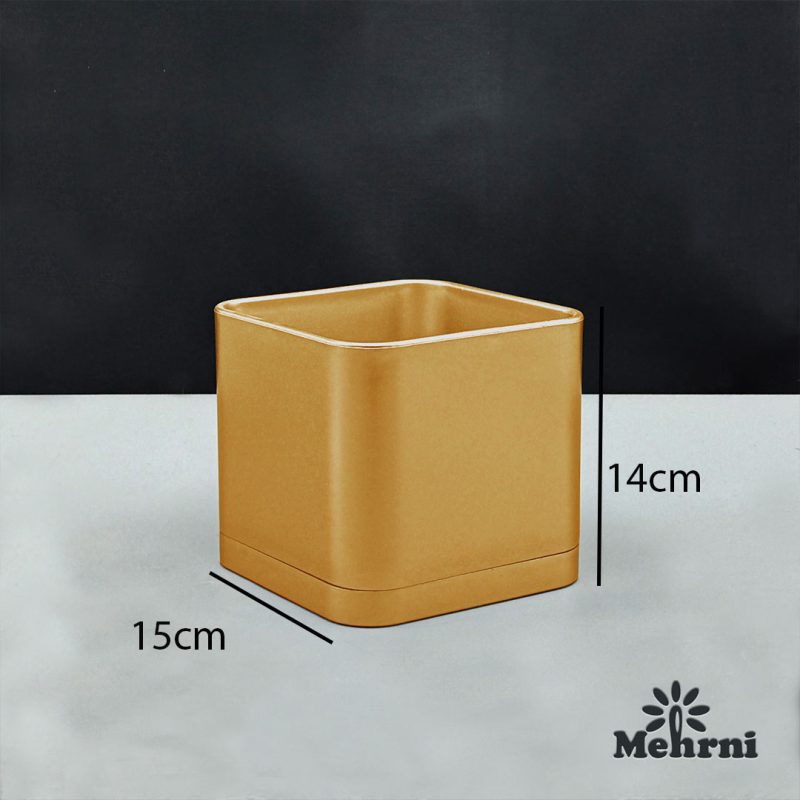15 cm opening cubic vase (Code 104/15)