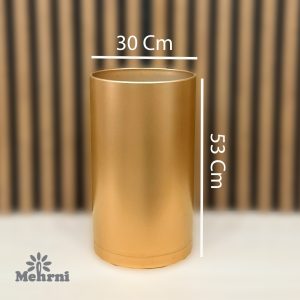 گلدان استوانه دهنه 30 سانتیمتر (کد 123/30)