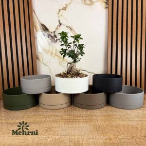 گلدان بنسای کوتاه دهنه 30 سانتیمتر (کد 143/30)