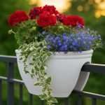 گلدان نرده ای دو طرفه